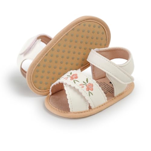 GDSDYM Baby Girls Summer Sandals Soft Sole Casual Flat Shoes Beach Sandal Infant Newborn First Walkers Crib Wedding Dress Shoe - Image 5