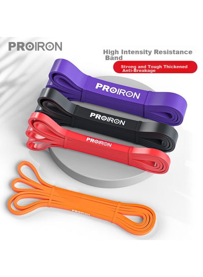 PROIRON Proiron Pull-up Assist Band, Elastic Band For Leg Exercises, Middle School Physical Test Bar Support Band, Black Resistance 45-75 Lbs - Image 3
