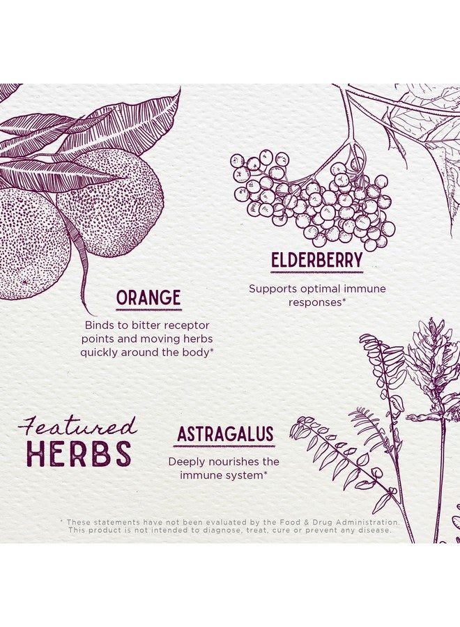 WishGarden Herbs Organic Elderberry Syrup for Kids - Childrens Elderberry Syrup with Black Elderberry, Astragalus, Orange Peel & Honey, Daily Immune Booster for Kids, Children 1+, No Sugar Added, 4oz - Image 4