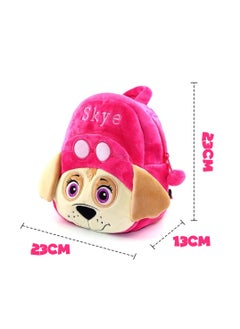 UKR UKR Soft Plush Kids Backpack – Cute Cartoon Puppy Design for Boys & Girls | Toddler Backpack for Kindergarten Ages 1-4 (23*23*13cm)  - Image 4