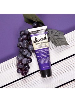 Aunt Jackie's Aunt Jackie's Grapeseed Style and Shine Recipes Slicked Flexible Hair Styling Glue, Superior Hold, 4 Ounce  - Image 5