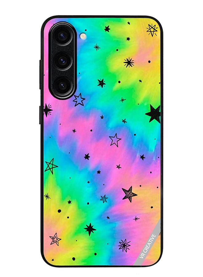 VR CREATIVE Protective Case Cover For Samsung Galaxy S23 Plus Star Design Multicolour - Image 1