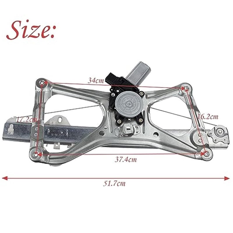 Wivplex Power Window Regulator Lift with Motor for Civic 2006-2011 - Image 2