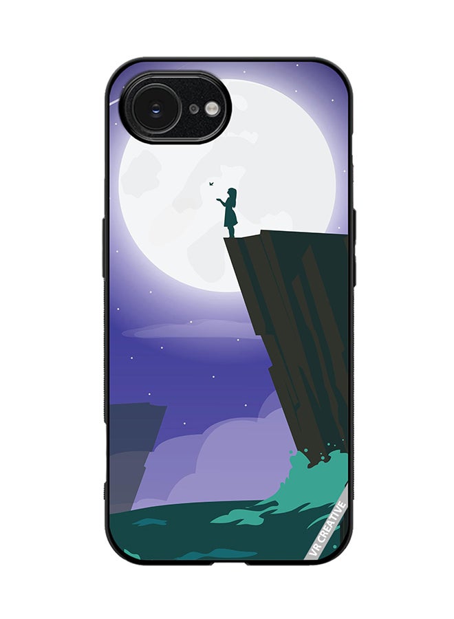 Protective Case Cover For Apple iPhone 16e Dramatic Atmosphere Design Multicolour