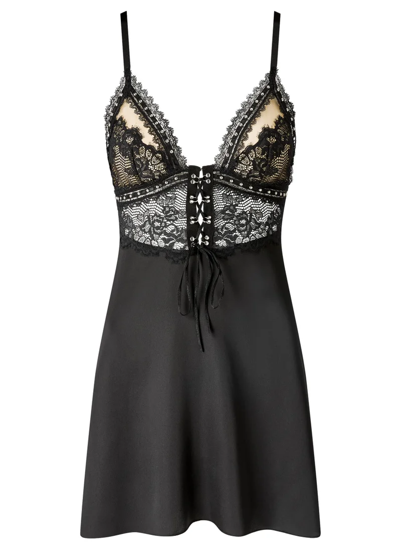 Ann Summers Ann Summers Bridgette Satin/Lace Chemise