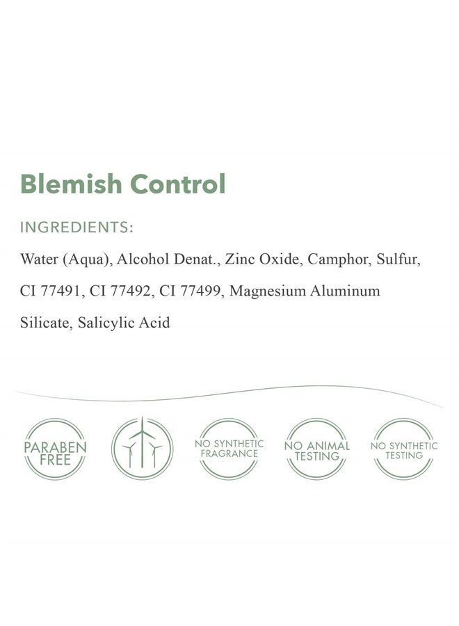 EmerginC emerginC Blemish Control - Tinted Drying Spot Treatment with Salicylic Acid + Colloidal Sulfur to Improve the Appearance of Active Breakouts + Address Impurities (0.67 Ounce, 20 ml)  - Image 4