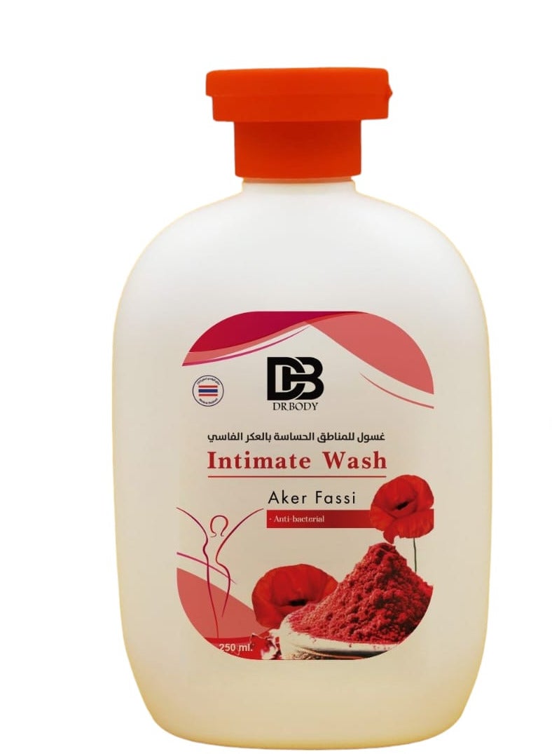 db Intimate Wash Aker Fassi 250ml - Image 1
