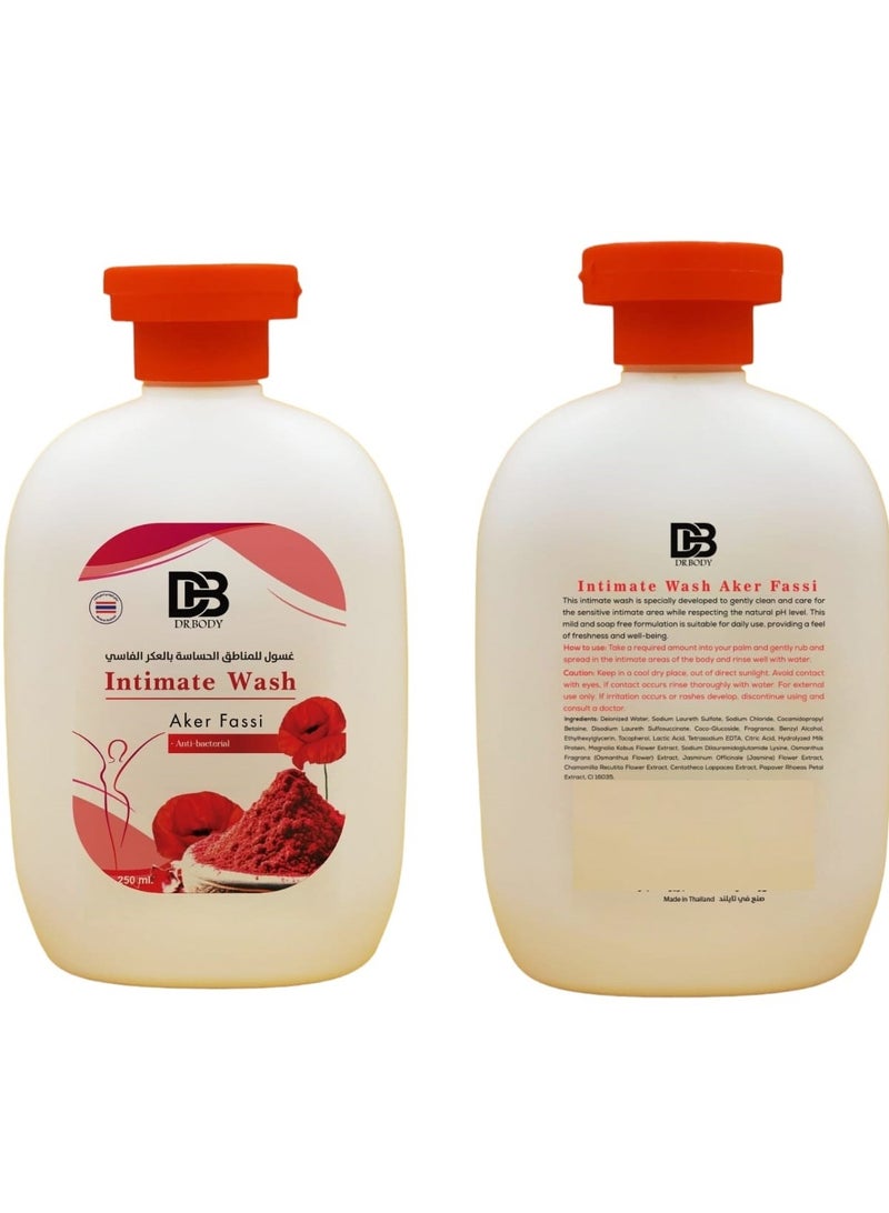db Intimate Wash Aker Fassi 250ml - Image 2
