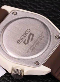 SEIKO Seiko SEIKO5 Series Sports Casual Simple Couple's Watch Mechanical Movement Silicone Strap Japanese and Korean Watches Men's brown Dial SRPG77K1 - pzsku/ZE6FBCF7131994D2D1503Z/45/_/1728899082/7827802a-aa39-436c-84aa-3d1d9bb03934