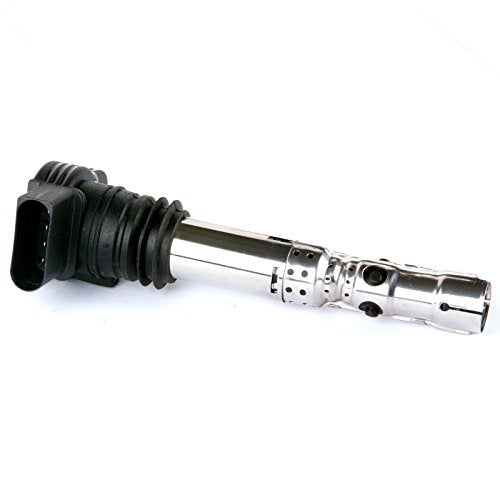 MAS Set of 4 Performance Ignition Coil Pack Compatible with Volkswagen Beetle Golf Jetta Passat Derby Audi A3 A4 S3 TT Quattro1.8L L4 Replacement for C1394 UF411 UF437 UF580 - Image 4