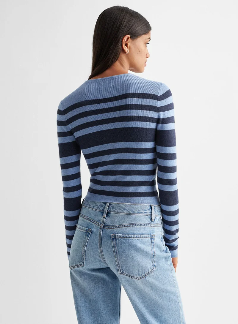 مانجو Youth Stripe Sweater