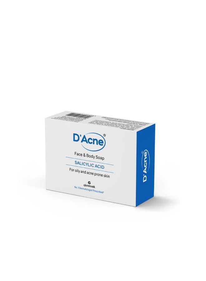 د'اكني صابون D'Acne | يتحكم في الدهون الزائدة | صابون الجسم والوجه للبشرة الدهنية والمعرضة لحب الشباب | يقلل الالتهابات والحبوب الحمراء المؤلمة | يجعل البشرة ناعمة ومرنة | 75 جرام - Image 1