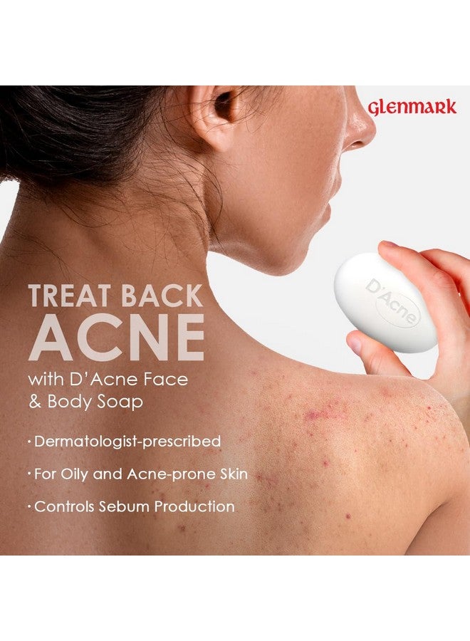 د'اكني صابون D'Acne | يتحكم في الدهون الزائدة | صابون الجسم والوجه للبشرة الدهنية والمعرضة لحب الشباب | يقلل الالتهابات والحبوب الحمراء المؤلمة | يجعل البشرة ناعمة ومرنة | 75 جرام - Image 3