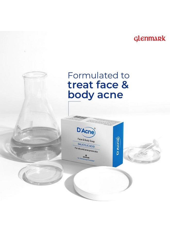 د'اكني صابون D'Acne | يتحكم في الدهون الزائدة | صابون الجسم والوجه للبشرة الدهنية والمعرضة لحب الشباب | يقلل الالتهابات والحبوب الحمراء المؤلمة | يجعل البشرة ناعمة ومرنة | 75 جرام - Image 5