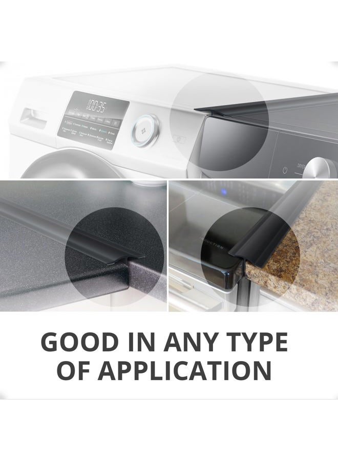 X-Protector Silicone Stove Gap Cover – 50” x 2" Guard Between Stove and Counter – Self-Adhesive Premium Counter Gap Filler – Heat Resistant Oven Counter Gap – Silicone Stove Top Spill Guard - Image 5