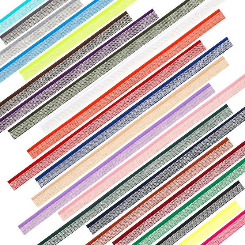 fuceury 24 Pieces Book Binding Endbands, 12 Inch 24 Colors Book Headband Cotton Binding Kit for Bookbinding, Book Decor - Image 3