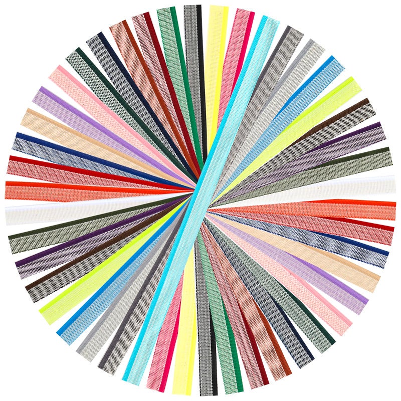 fuceury 24 Pieces Book Binding Endbands, 12 Inch 24 Colors Book Headband Cotton Binding Kit for Bookbinding, Book Decor - Image 1