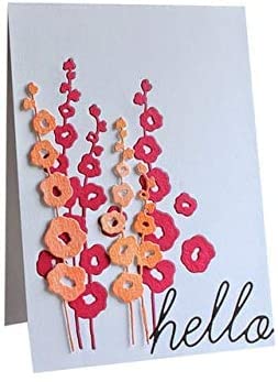 AHTOLS Spring Flowers Cutting Dies, Plum Blossom Flower Die Cuts Metal Embossing Stencils Template Mould for Card Scrapbooking and DIY Craft Album Paper Card Decor - Image 4