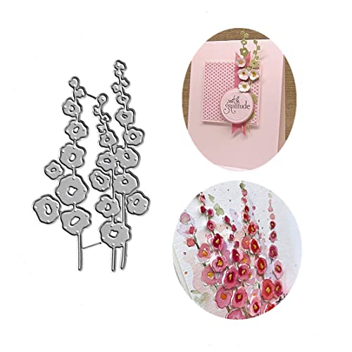 AHTOLS Spring Flowers Cutting Dies, Plum Blossom Flower Die Cuts Metal Embossing Stencils Template Mould for Card Scrapbooking and DIY Craft Album Paper Card Decor - Image 1