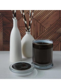 Archipelago Botanicals Archipelago Botanicals Havana Glass Jar Candle, Bergamot, Tobacco Flower and Ylang Ylang Scent, Lead-Free Candle Wicks, Burns Approx. 60 Hours (8.6 oz)  - Image 3