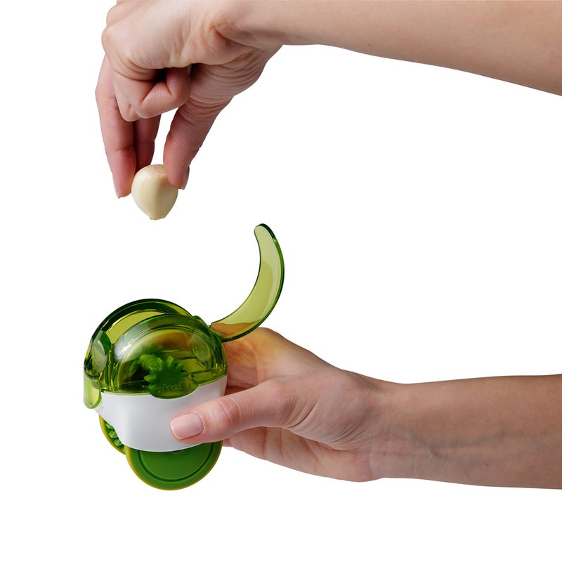 Chef'n 102-663-011 GarlicZoom Garlic Chopper, XL, Green - Image 4