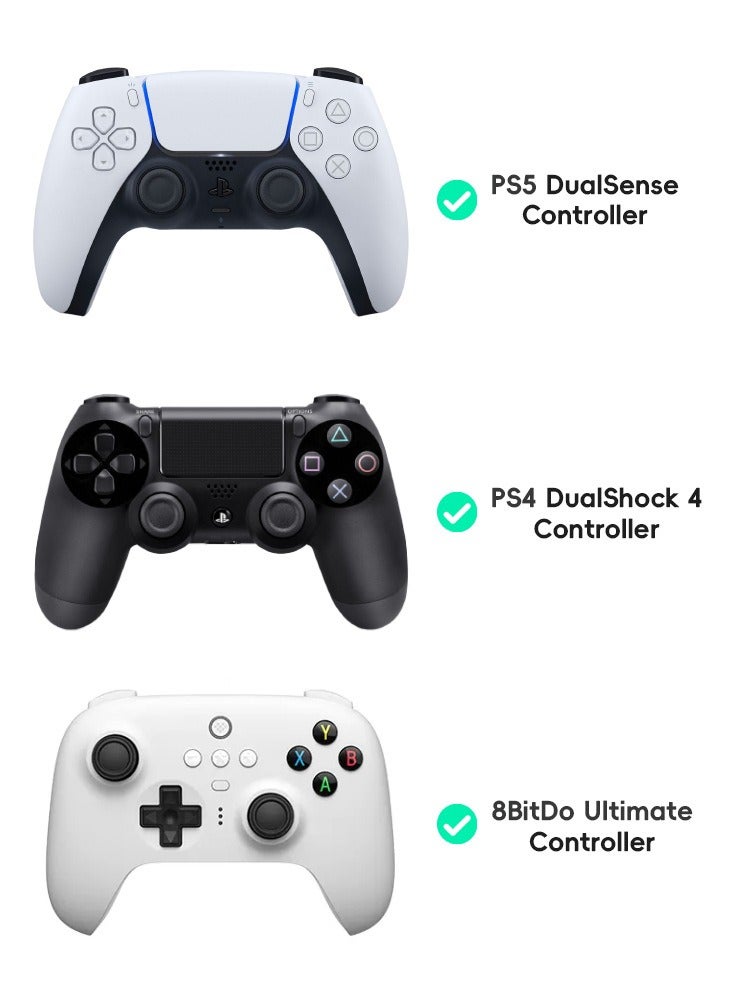PS4 & PS5 Pro Anti-Slip Thumbstick Caps for FPS Gaming Controllers 3 pair  - Image 2
