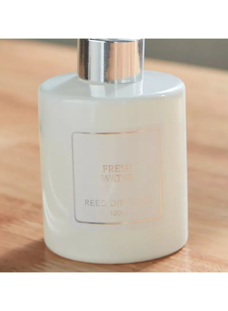 Home Box Abyad Fresh Water Reed Diffuser - 120 ml  - Image 3