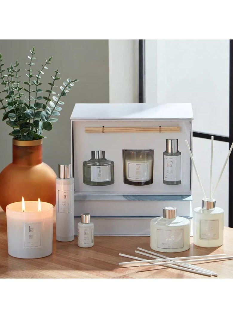 Home Box Abyad Fresh Water Reed Diffuser - 120 ml  - Image 5