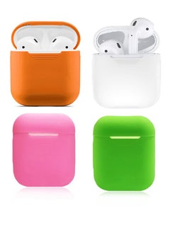 Protective Silicone Case Cover For Airpods 1/2 Earphone Case Protector (4pcs) - pzsku/ZE6FCF34EE2C06365B861Z/45/_/1715167302/dac4c6c3-f80b-43a8-8fb2-7e0c825403d5