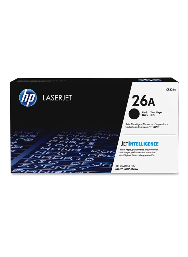HP خرطوشة حبر 26A لطابعة ليزر جيت أسود - Image 2