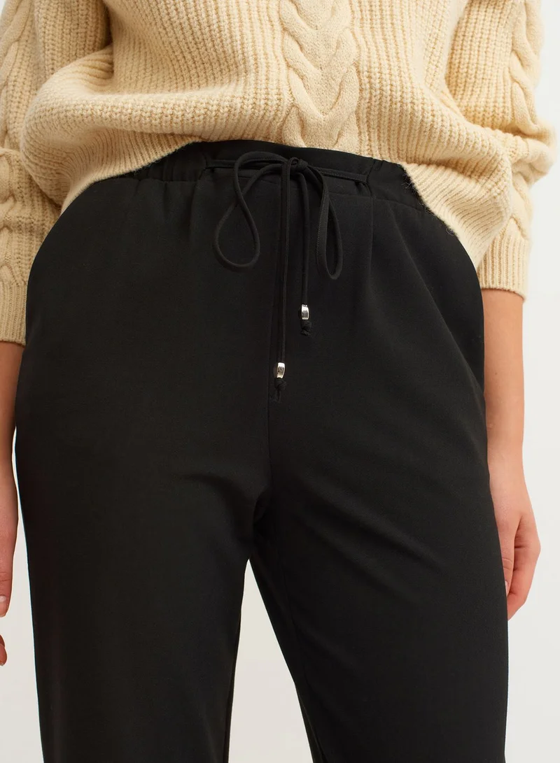 OXXO Drawstring Pleated Pants
