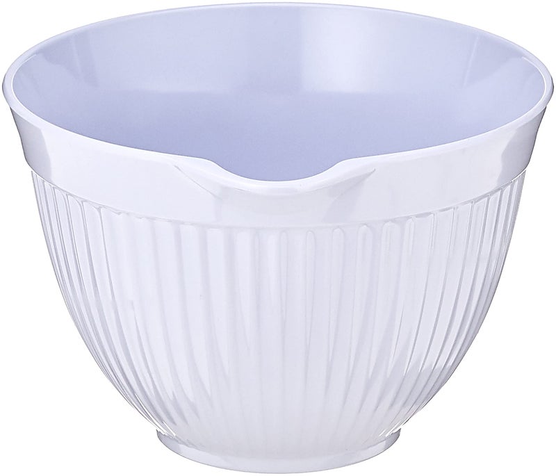 Norpro Norpro Melamine Grip-EZ Mixing Bowl, 3-Quart, White  - Image 3