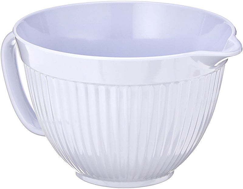 Norpro Norpro Melamine Grip-EZ Mixing Bowl, 3-Quart, White  - Image 1