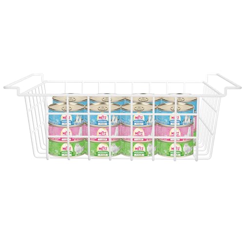 Orgneas 17.5" Chest Freezer Organizer Bins Deep Freezer Basket Storage Rack Bins Metal Wire Baskets Large Size 2Pcs - Image 4