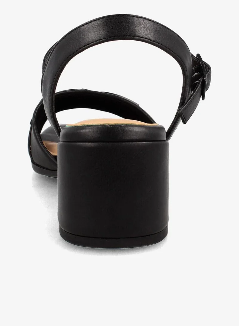 Bata  Block Heel Ankle Strap Sandal for Women | Best Price UAE
