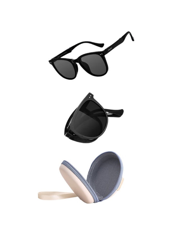 pulais Folding Sunglasses For Women 2025, High-End Sunglasses For Men, Polarized Uv Protection, Driving Glasses 20057A - Image 2