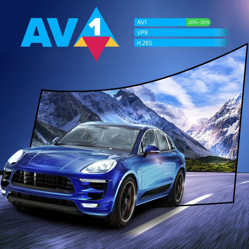 مربع تلفزيون ذكي X98Q بنظام أندرويد 11.0 مشغل وسائط UHD 4K بمعالج Amlogic S905W2 ووايفاي مزدوج النطاق 2.4 جيجا هرتز/5 جيجا هرتز وتفكير تشفير AV1 VP9 H.265 بتحكم عن بعد - Image 3