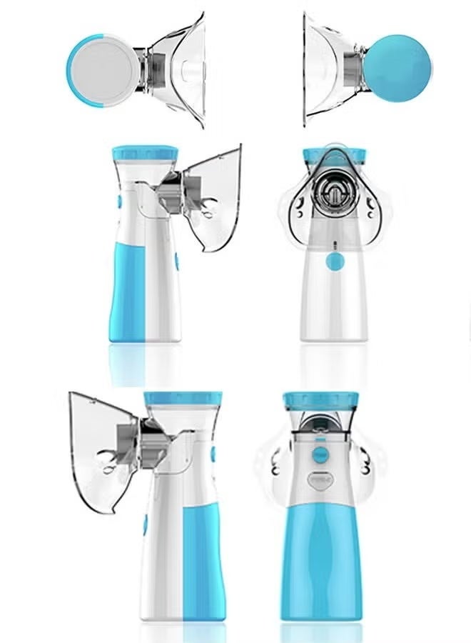 FCB Portable Nebulizer Machine,Mini Vaporizers,USB Rechargeable Handheld Mesh Inhaler,Two Ways To Use For Adults And Children With Breathing Problems, For Home Office Outdoor - Image 3