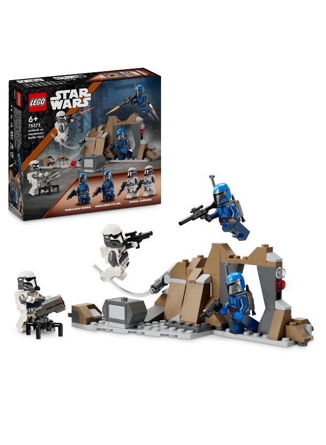 LEGO Star Wars Ambush on Mandalore Battle Pack Set 75373 Building Toy Set (109 Pieces) - Image 1