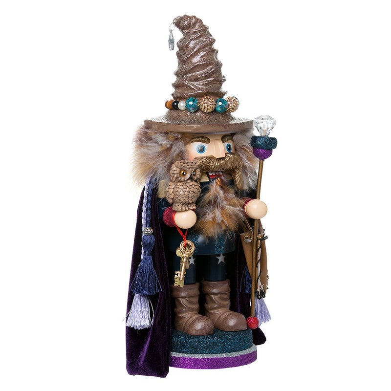 Kurt S. Adler Kurt Adler 15 Hollywood Wizard Nutcracker with Owl 