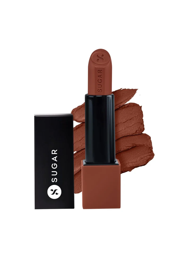 SUGAR Cosmetics SUGAR Cosmetics Glide Peptide Serum Lipstick - 07 Tuscany Truffle | Velvet Matte Finish | Long Lasting & Pigmented