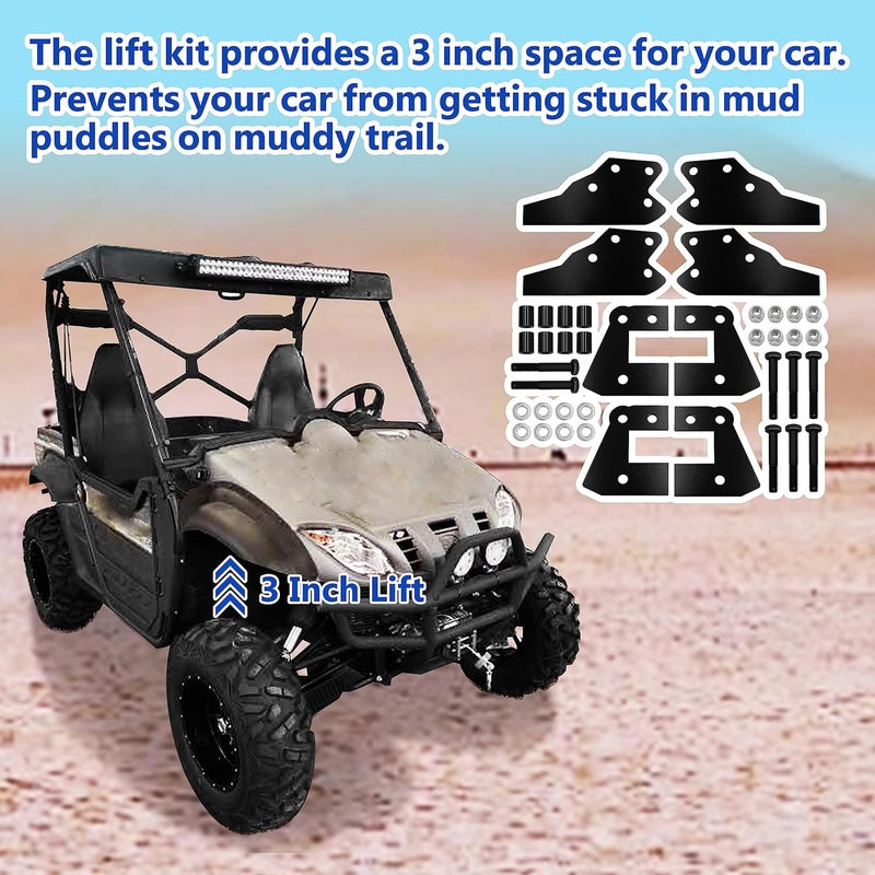 WEST ORGIN 3” Front and Rear UTV Full Lift Kit for Polaris Ranger Models - Image 2