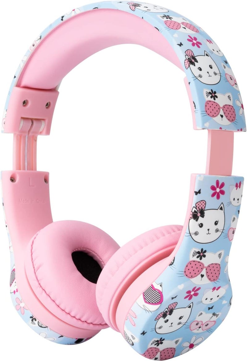 Snug Play+ Kids Headphones with Volume Limiting for Toddlers (Boys/Girls) - Kitty - Image 2