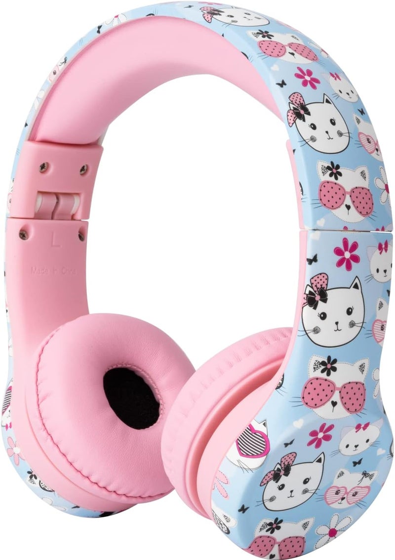 Snug Play+ Kids Headphones with Volume Limiting for Toddlers (Boys/Girls) - Kitty - Image 1
