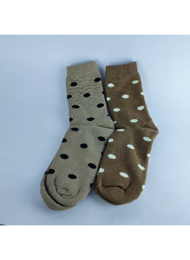 Two pairs of women's long socks - winter, lined inside - Image 2