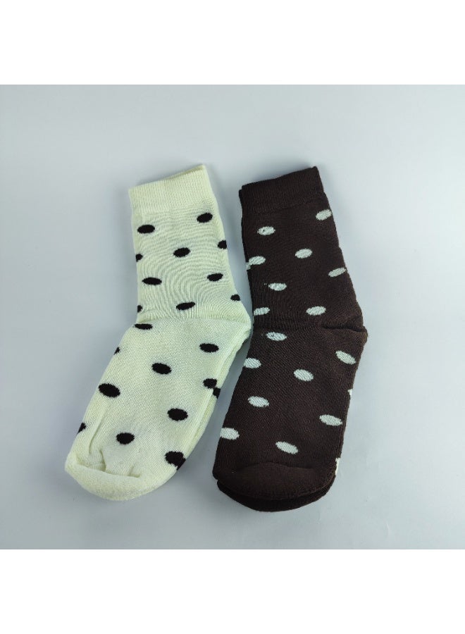 Two pairs of women's long socks - winter, lined inside - Image 3