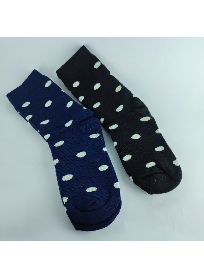 Two pairs of women's long socks - winter, lined inside - Image 4