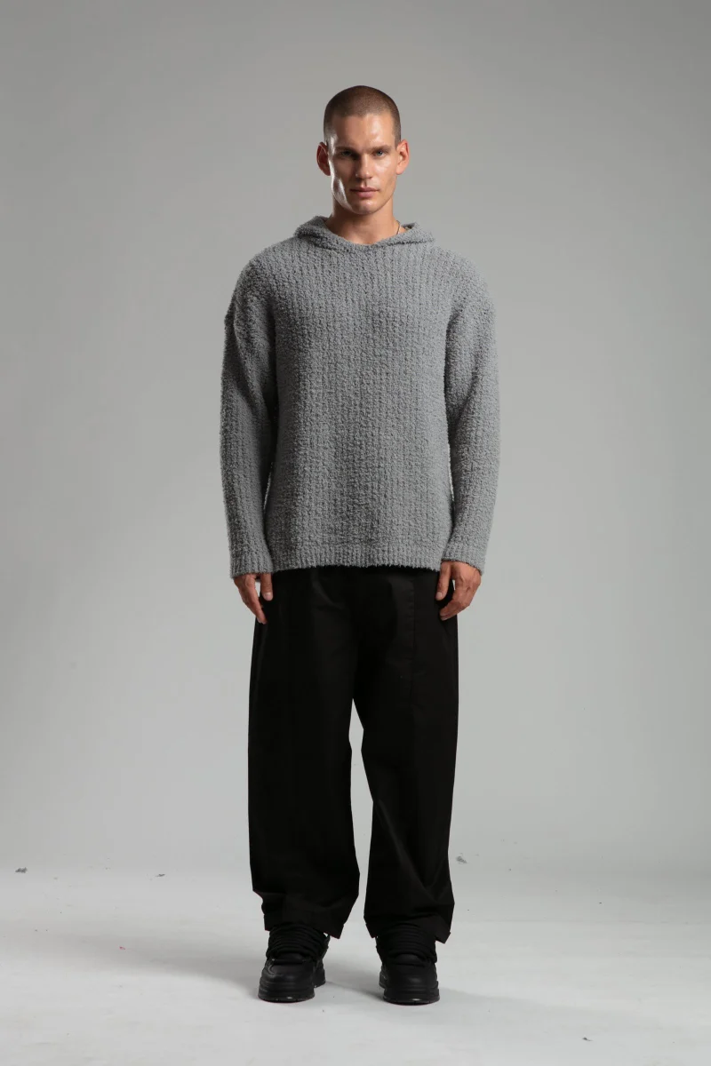 Catch Hooded Knit Sweater