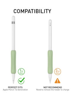 Generic Silicone Anti-Slip Grip Holder Sleeve Accessories for Apple Pencil 1st & 2nd Generation (6 Pack) - Soft and Comfortable Design for Enhanced Control and Comfort.  - Image 4