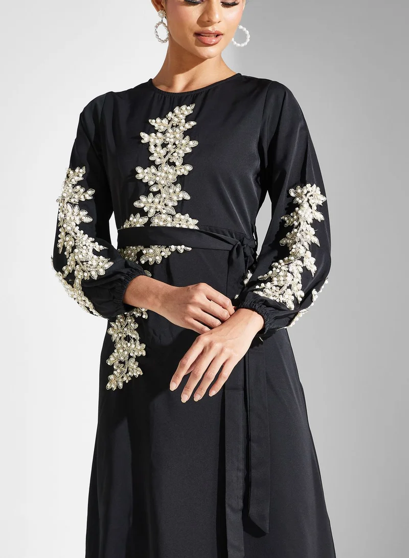 Khizana Embellished A-Line Dress
